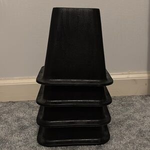 Black Furniture Height Extenders